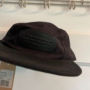 Black Filson 5 panel wool cap (NWT)